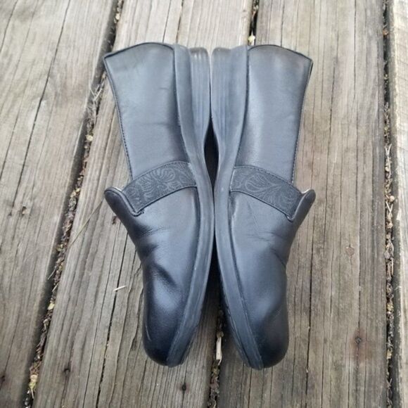 Dansko Addy Black Nappa Leather Smoking Loafer42 - Picture 3 of 10